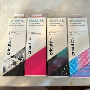 Cricut infusible ink, transfer sheets bundle deal